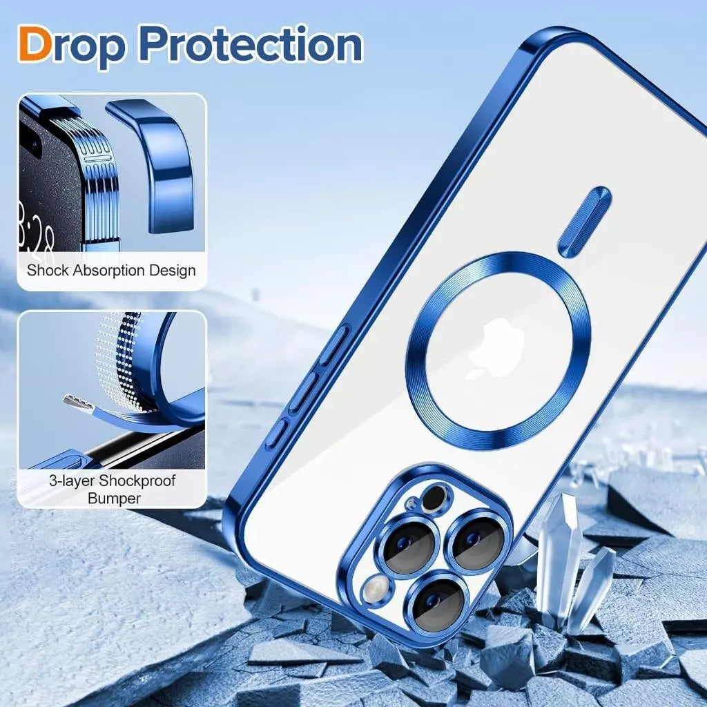 Coque magnétique MagSafe pour iPhone 16 Pro Coque magnétique MagSafe pour iPhone 16 Pro